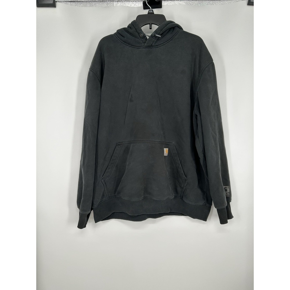Carhartt Hoodie Sweatshirt Original Fit Rain Defender Graphic 100615 001 Mens XL